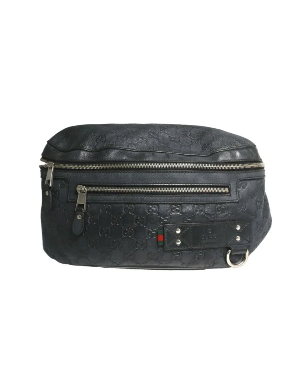 Gucci Guccissima Leather Waist